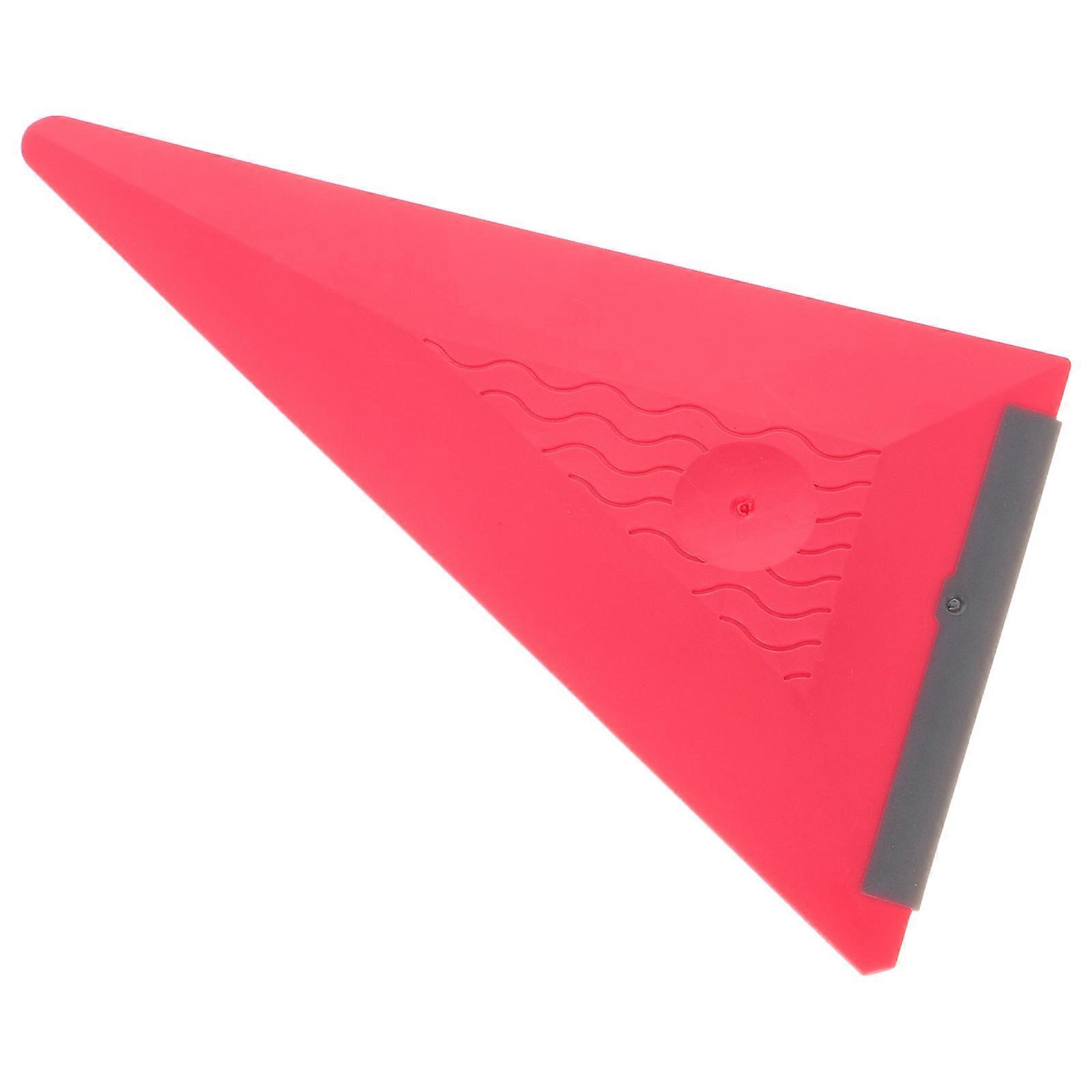 Triangulär bilfilmskrapa för installation av bilvinyl