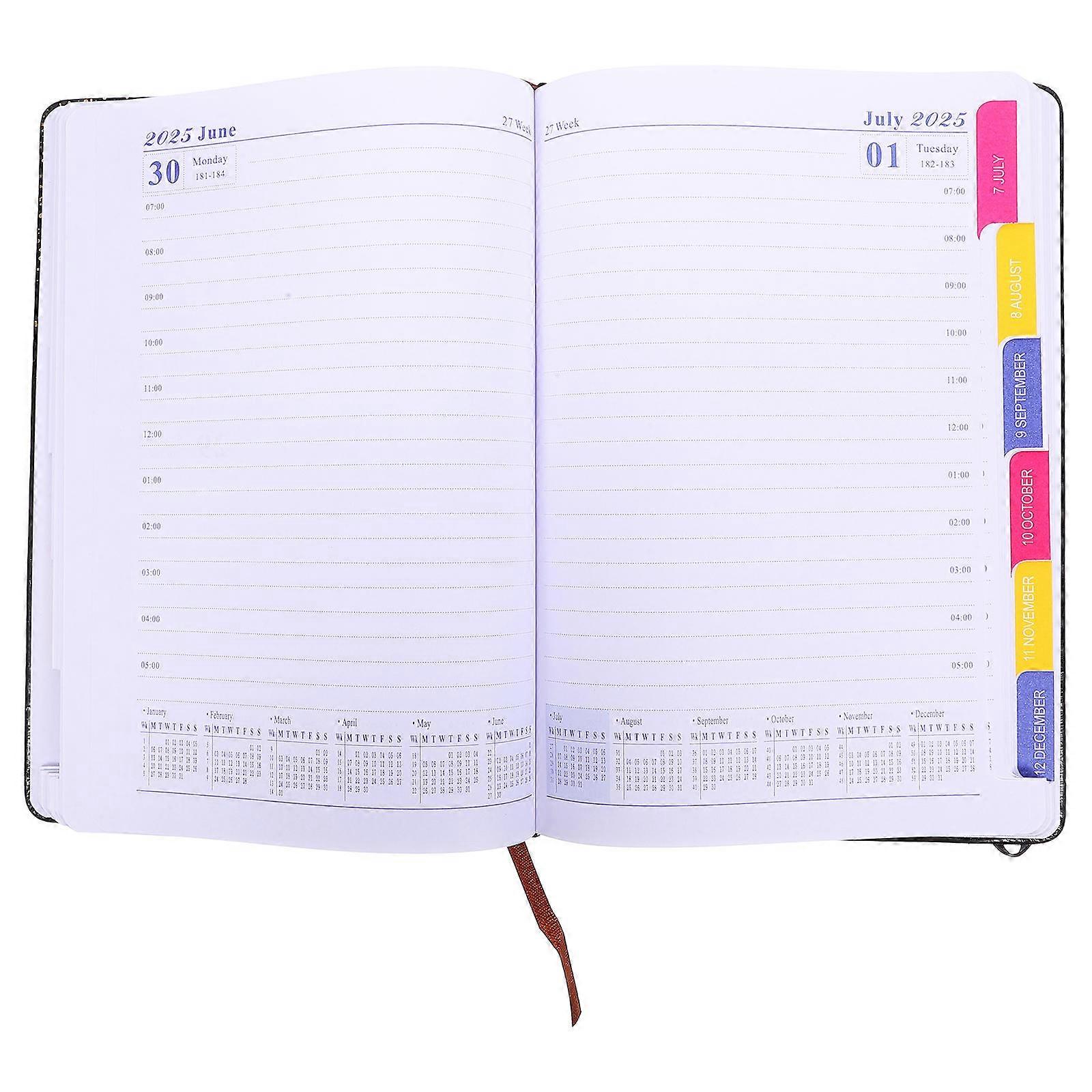 English Notepad for Writing Use with Daily Planner Schedule and Planner Notebook