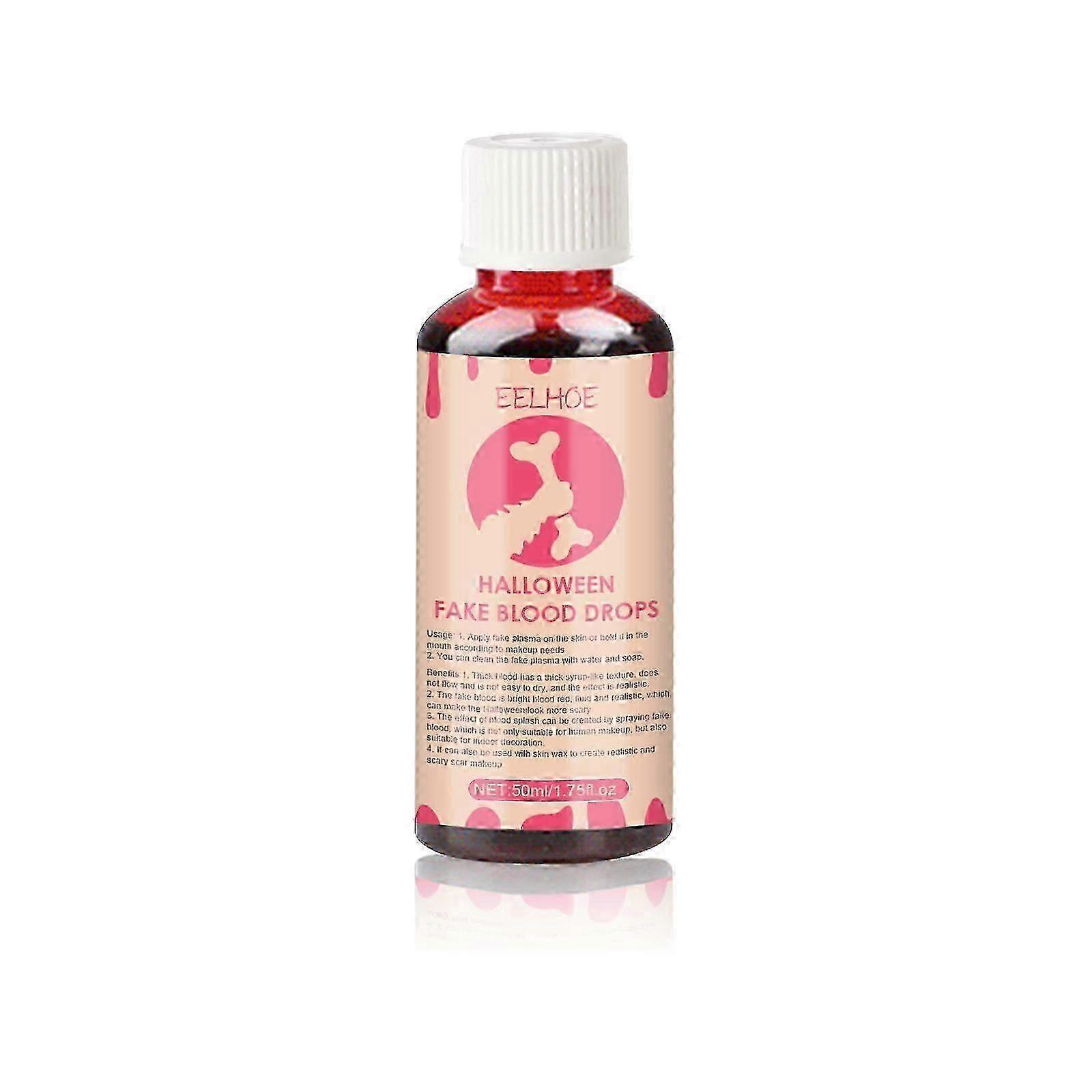 אביזרי פלזמה ליל כל הקדושים, תרסיס פלזמה דם מזויף ערפד זומבי דם סימולציה פרודיה אביזרי איפור