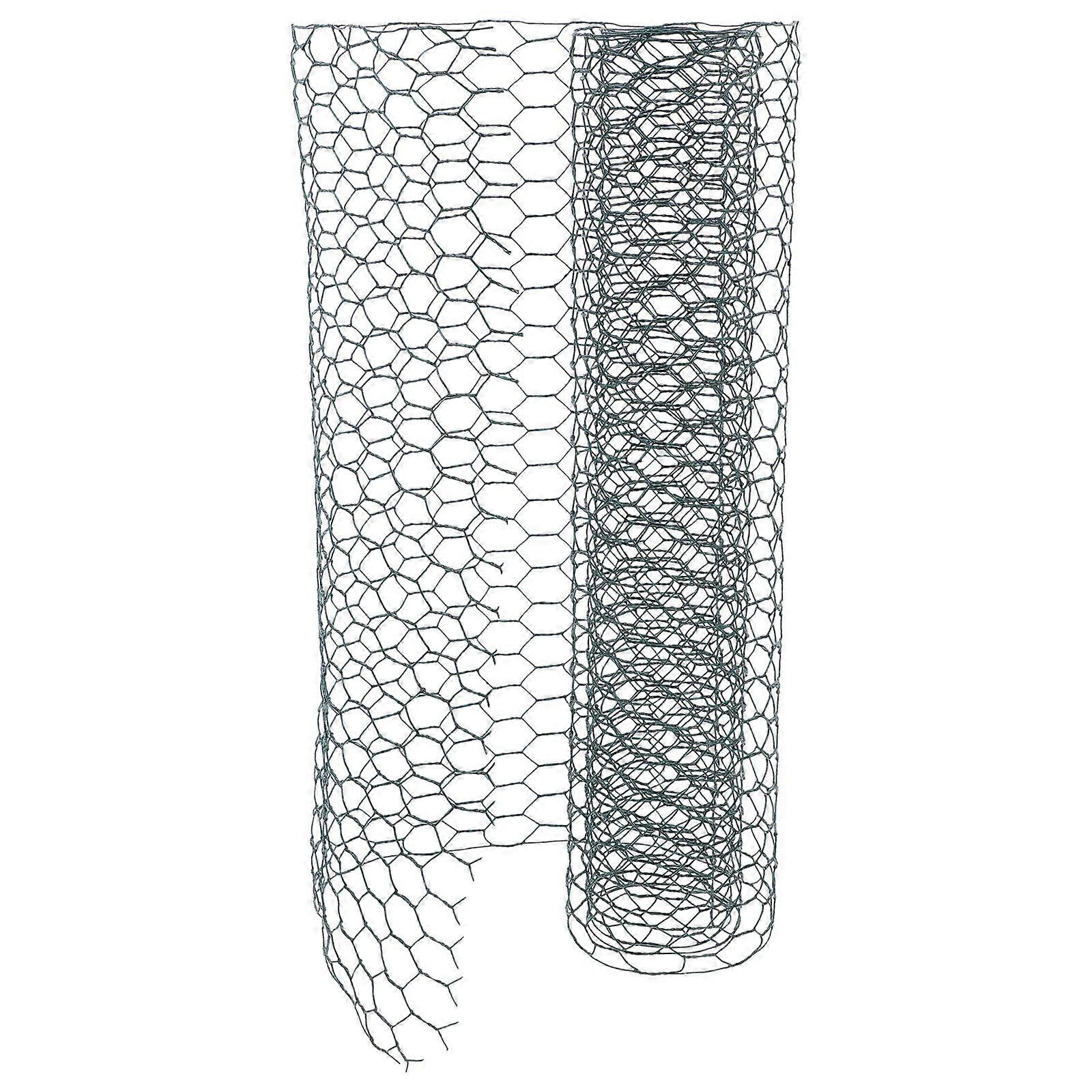 Flower Wire Mesh Netting for Floral Arrangements Hexagonal Shaped Chicken Wire Fence 35cm×100cm