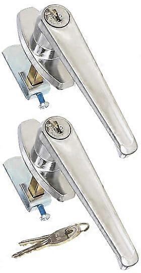 Dual Lock Locker Handle Set DLHS for Storage Cabinets with Durable Construction
