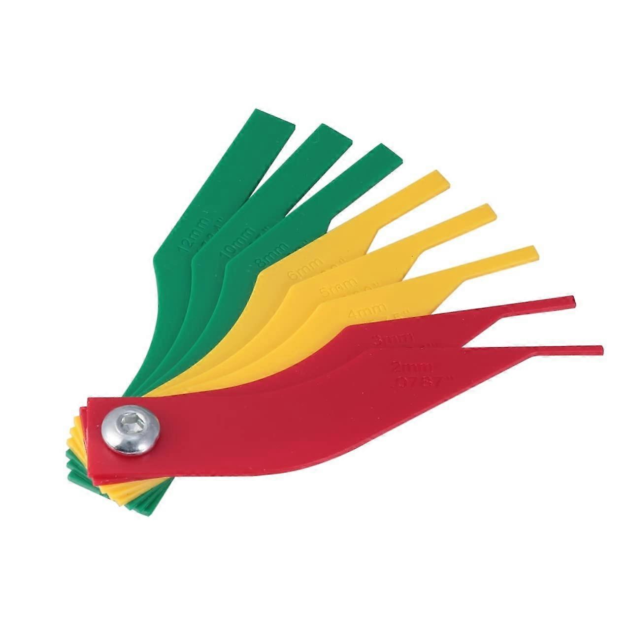 Brake Pad Thickness Gauge for Cars with Accurate Measurement and Quick Visual Readings