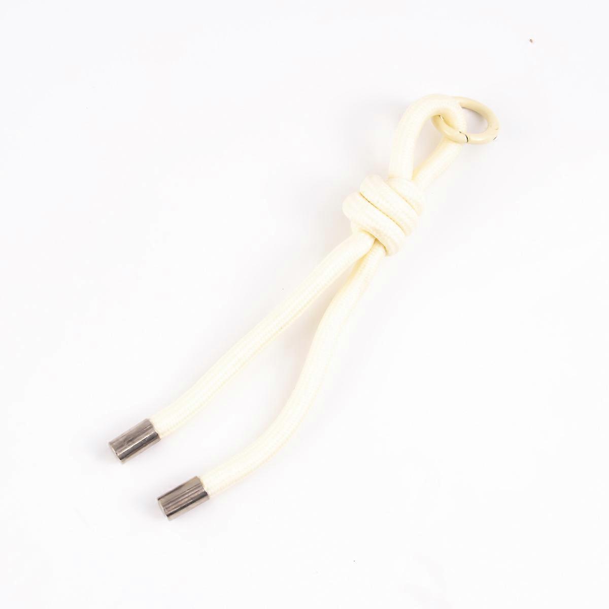 Simple solid color lanyard, dopamine miu series, jump point polyester core-spun DIY handmade braided rope bag phone charm rope