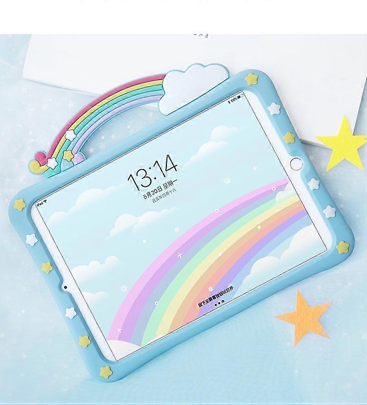 Stylish Case For Ipad Mini 5 Rainbow Bridge Silicone Children's Soft