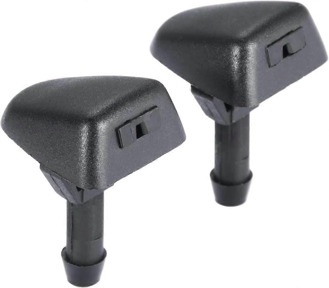 2pcs Windshield Washer Nozzle Dual Jet Wide Spray Coverage Front Window for Volvo XC90 20032014