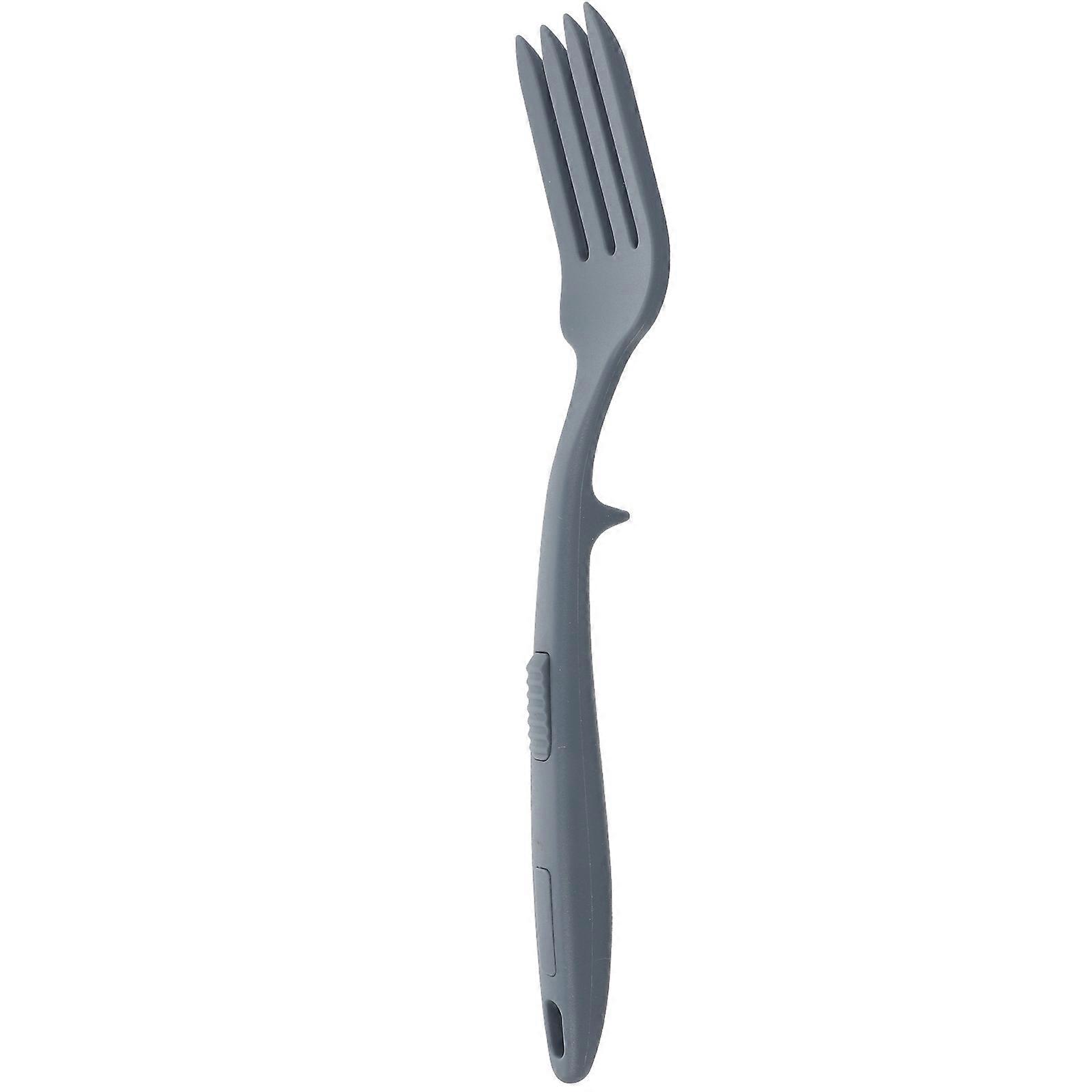 Reusable Cooking Food Fork Ergonomic Handle Large Fork For Restaurant Use 1Set