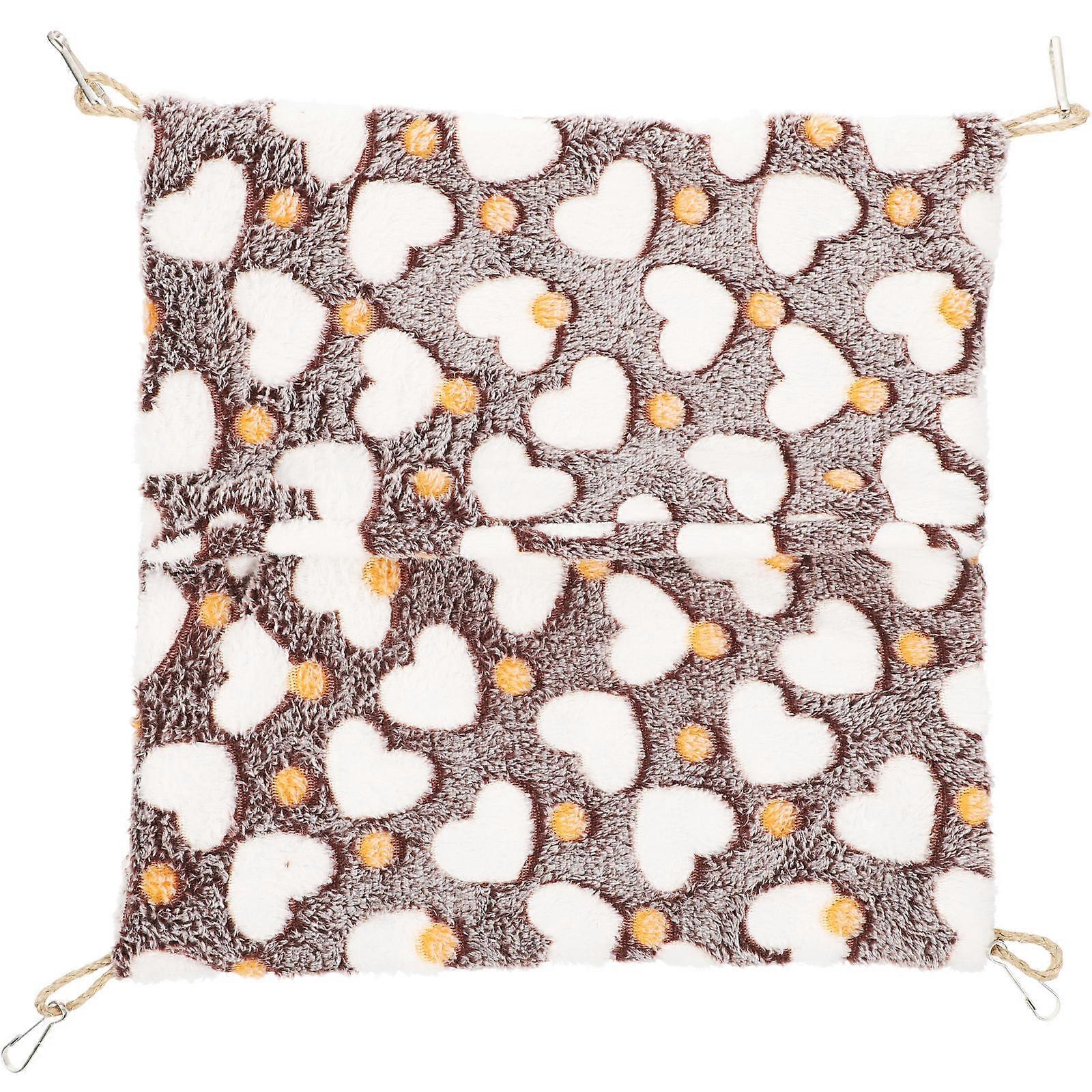 Pet Sleep Sack Hamster Hammock for Warm Keep Double-Layer Bed