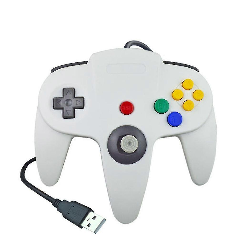 26-27 USB N64 Controller,N64 Wired Computer Gamepad for Windows