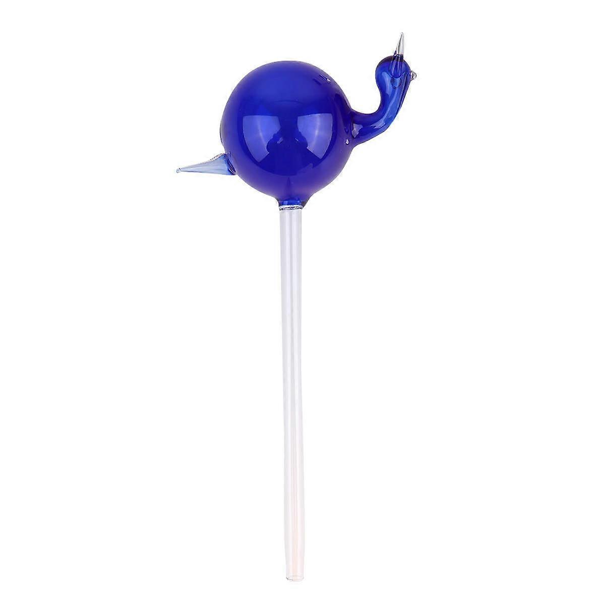 Automatic Watering Snail Shape Glass Plant Waterer for 2Pcs Set