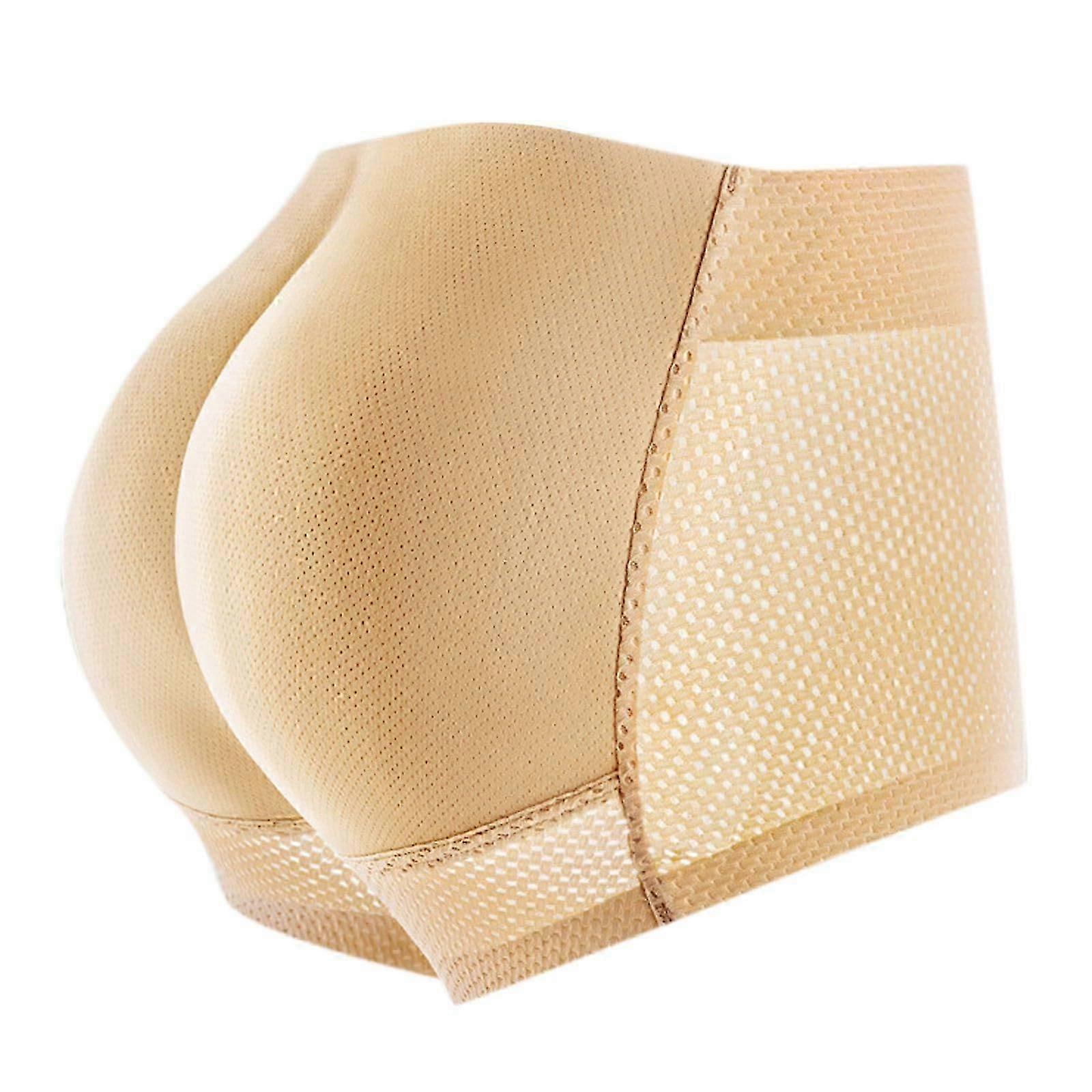 Men's Butt Lifting Seamless Briefs Comfortable Beige Underwear