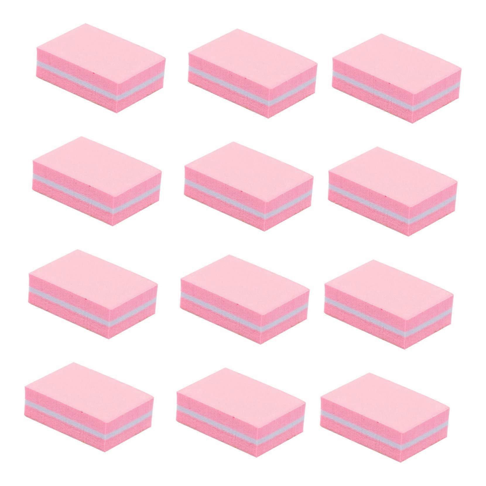 50pcs Mini Sponge Nail Buffer Files for Gentle Buffing and Quick Touchups on Nails