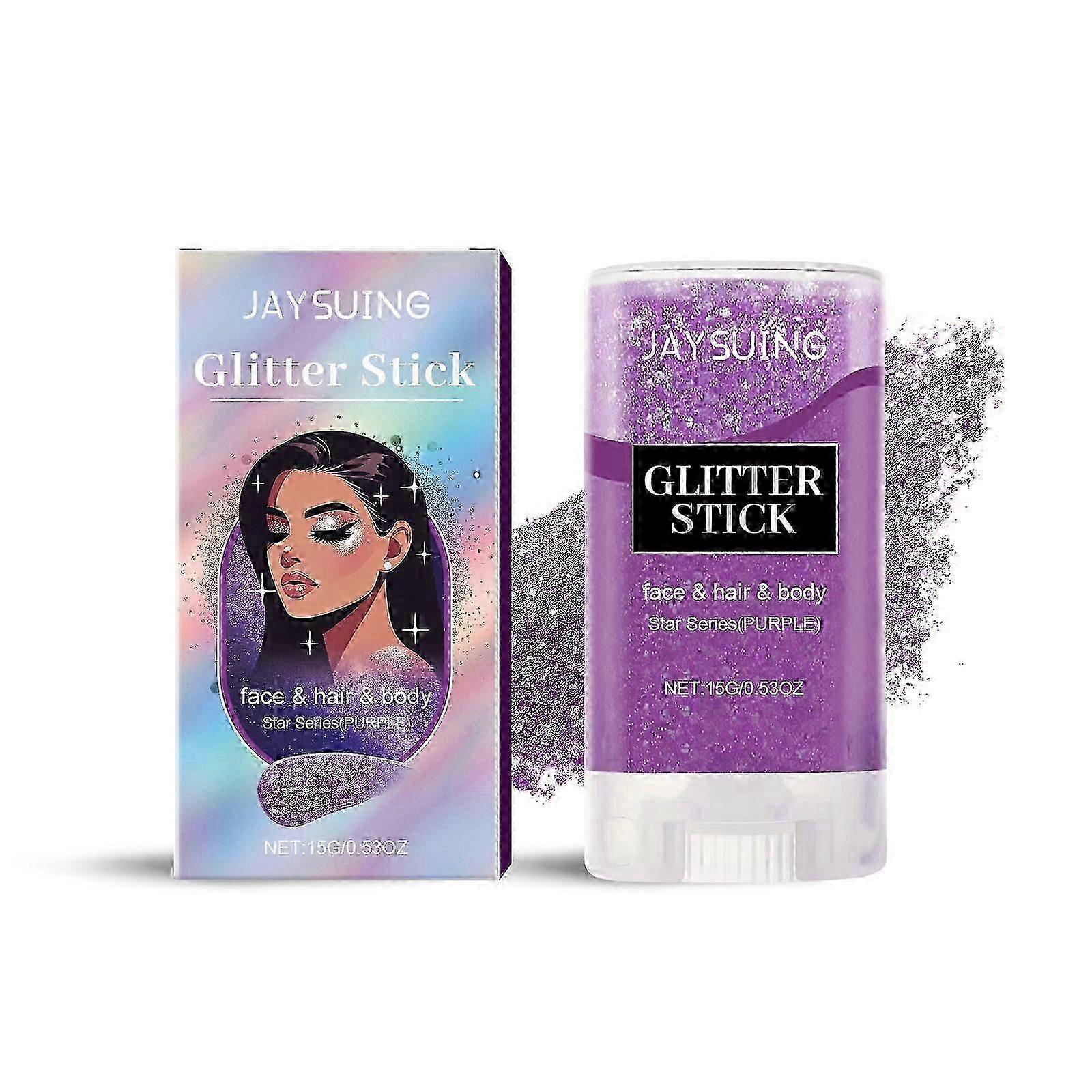 Sequins Glow Stick (Purple)