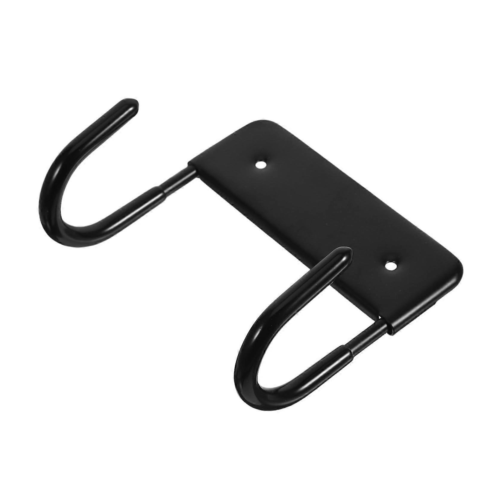 Ironing Board Wall Mount Holder Heavy Duty Space Saving Laundry Room Organizer Black