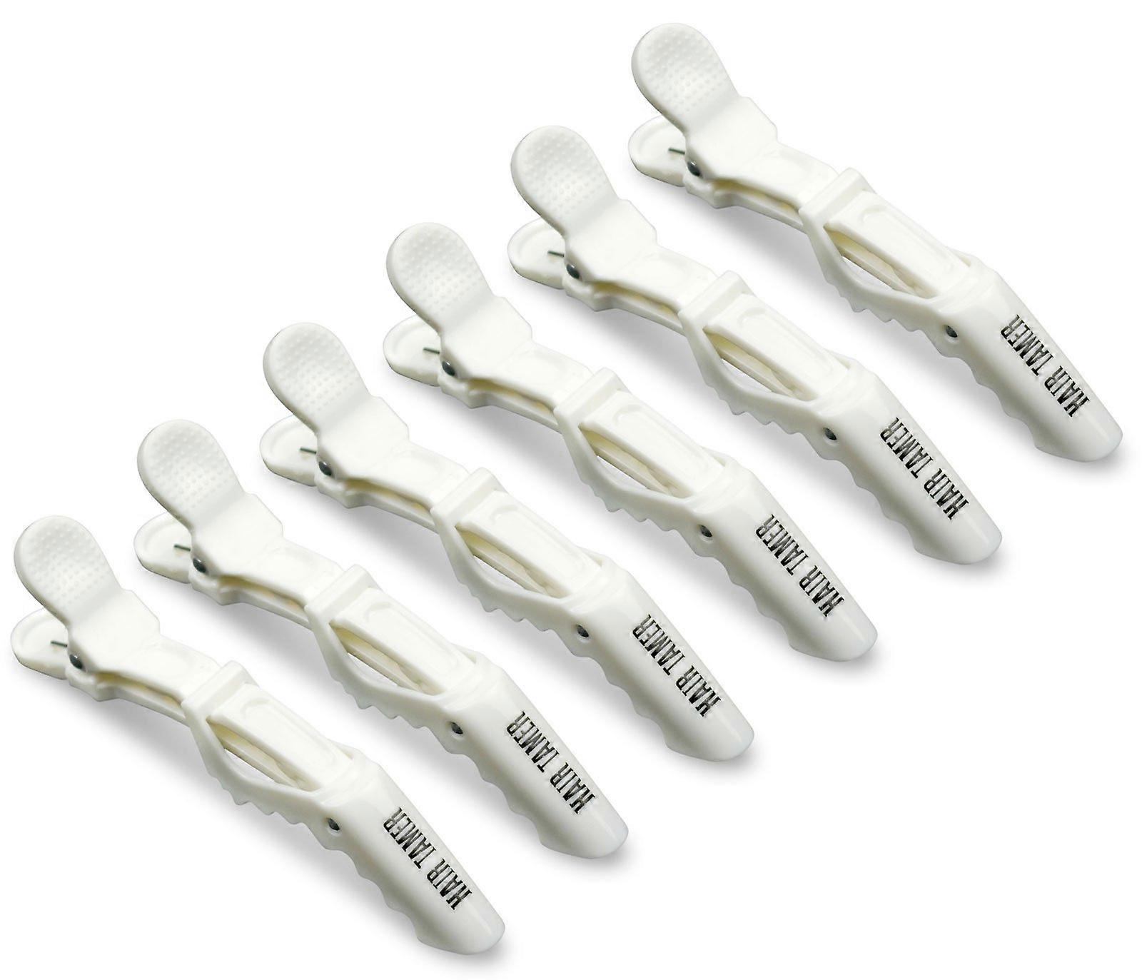 Double-Hinged Hair Sectioning Clips for Styling, 6 Pack