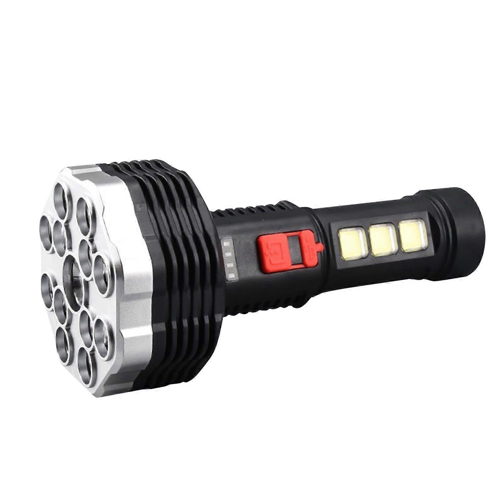 Flashlight Rechargeable LED Flashlight Super Bright Floodlight High Power