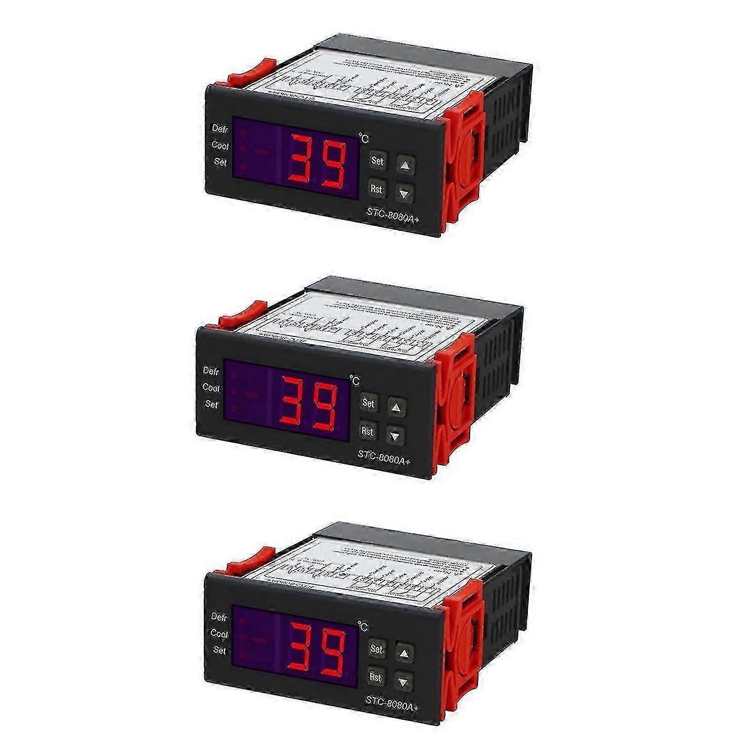 Digital temperature controller, 220V voltage regulator, hygrometer