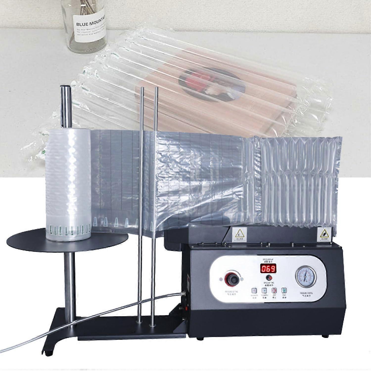 Air Cushion Machine with Automatic Edge Sealing, 15Hole Inflation, Adjustable Speed for Packaging