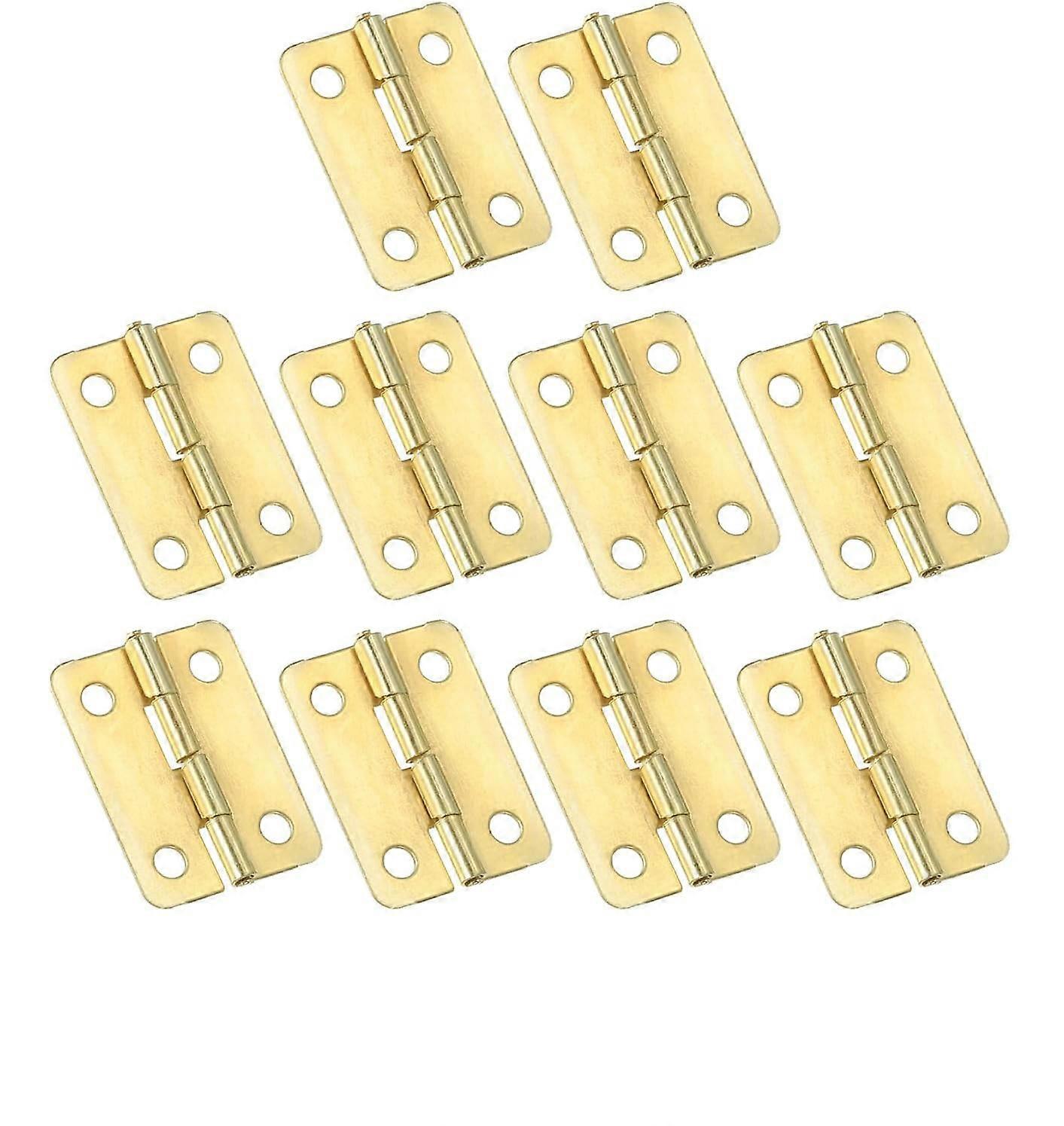 Small hinges, 10 mini hinges, with screws