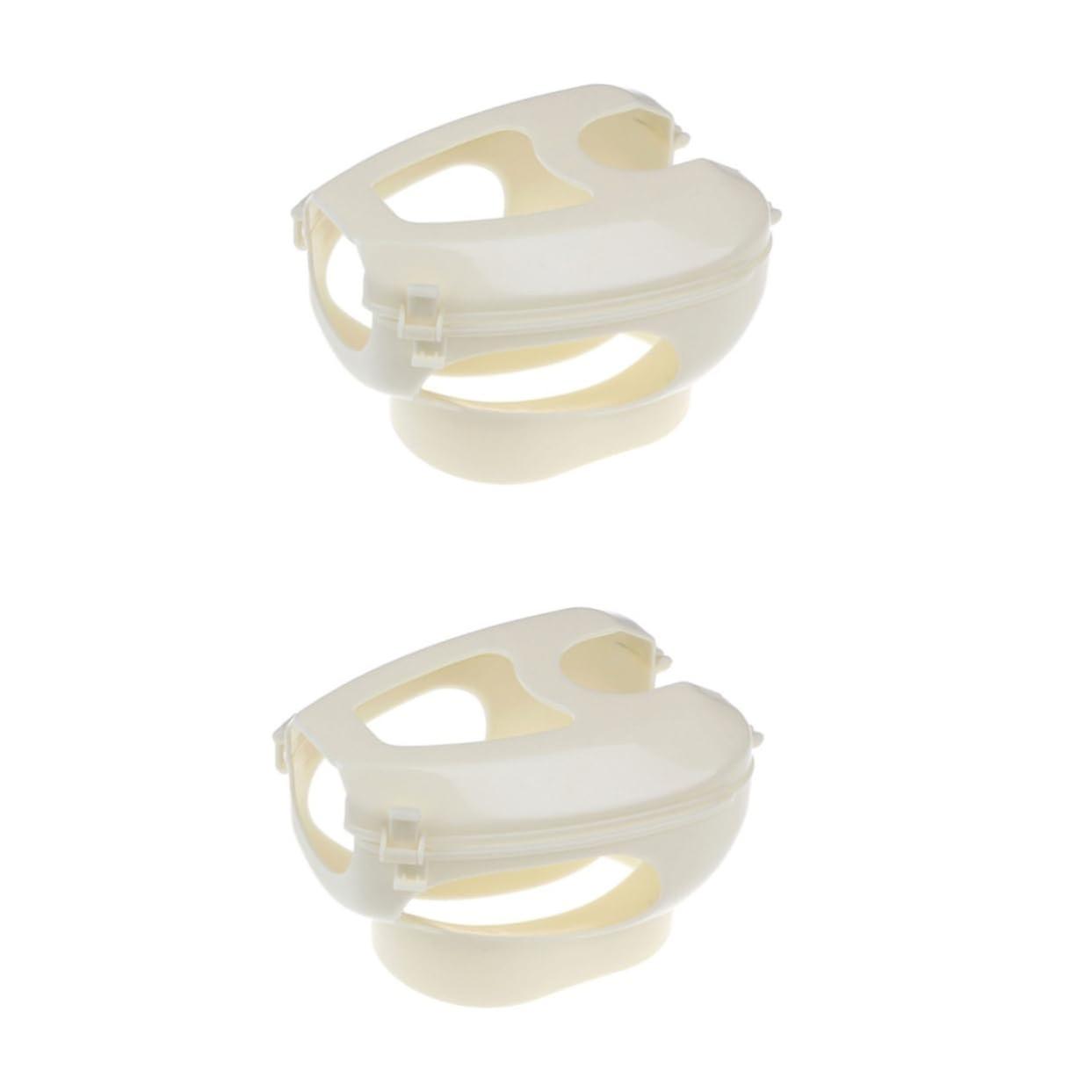 2pcs Thickened Pigeon Feeder Bracket Set, White Bird Feeder Mounting Rack, Easy Installation