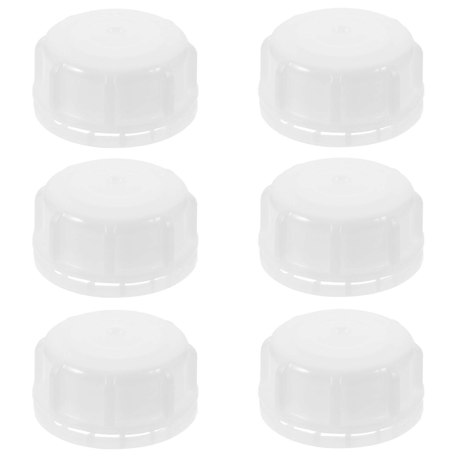 Can Cap White Plastic for Gasoline Container Seal 36Pcs