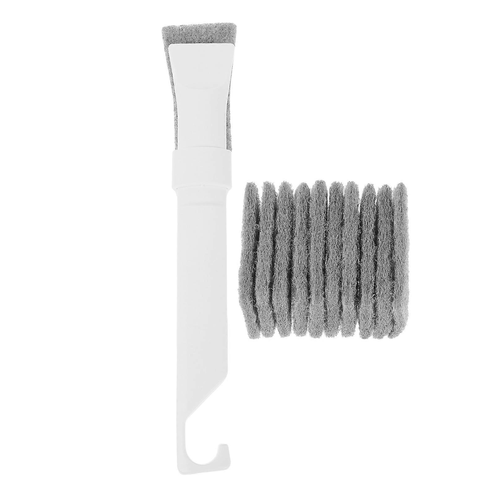 Crevice Gap Cleaning Brush with and Replaceable Pads 1Set for Cleaning