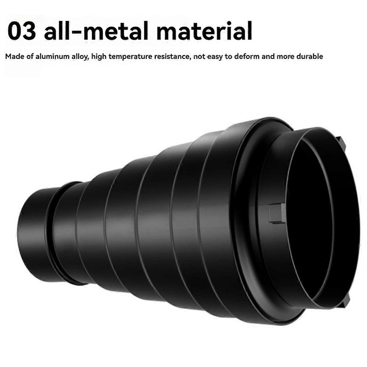 Mount Large Flash Snoot Photography Studio Flash Light for 