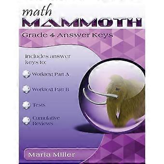Klucze odpowiedzi Math Mammoth Grade 4
