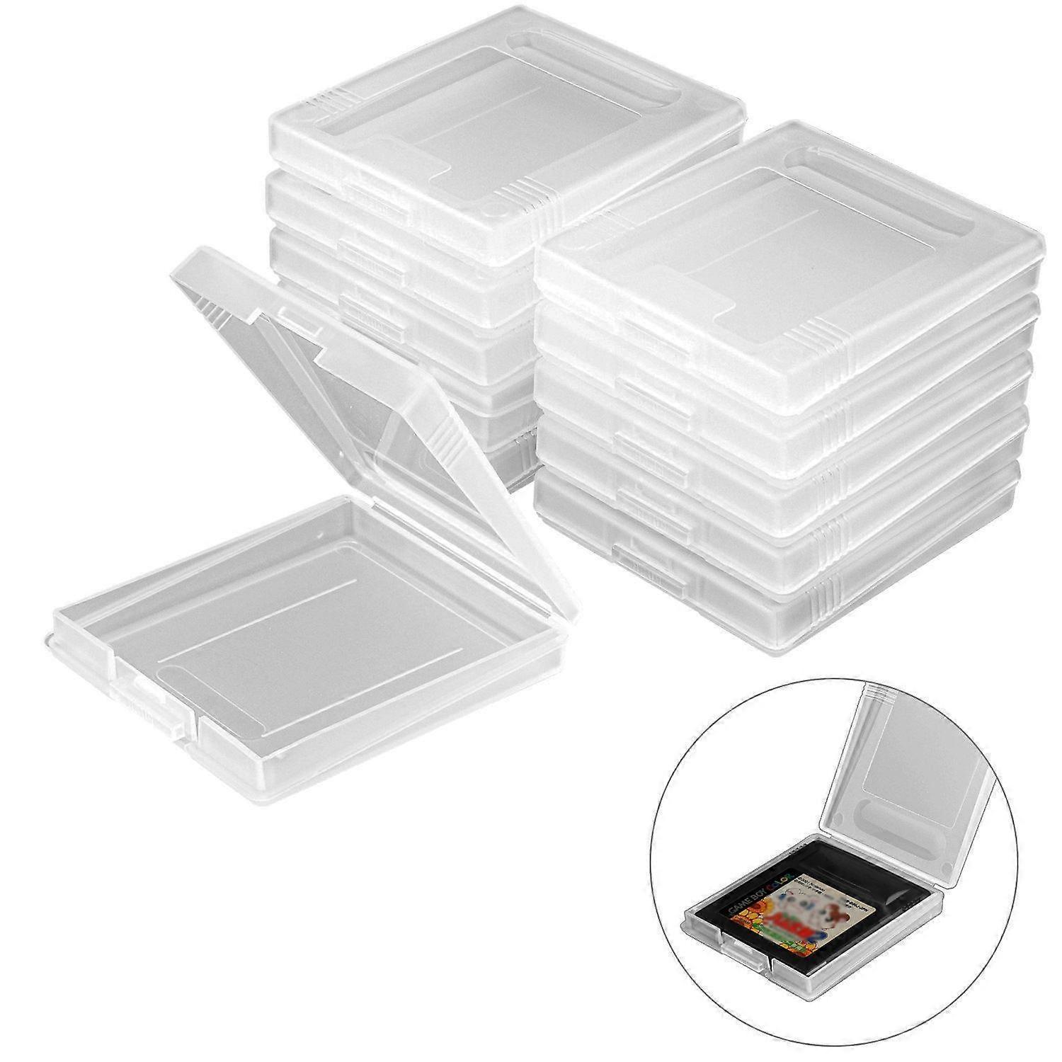 For GameBoy Color Pocket 10pcs Game Card Box