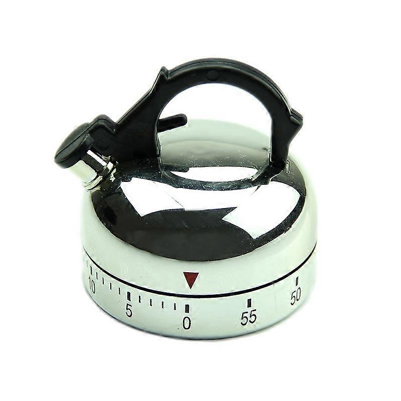 60 Minute Counting Teapot Shaped Kitchen Cooking Alarm Clock Timer