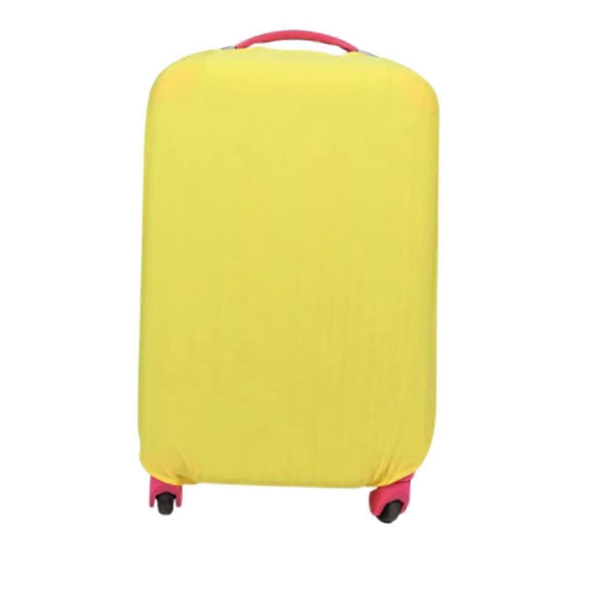 Luggage Cover Dustproof Scratch Protection Stretch Suitcase Protector with Elastic Secure Edges