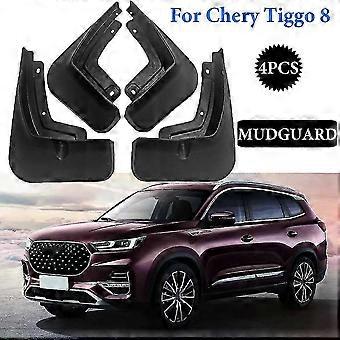 Ny styling Front Mud Flap Mud Mud Guards Splash Guards For Chery Tiggo 8 2021 2022 2023 Biltilbehør 4 stk høy kvalitet