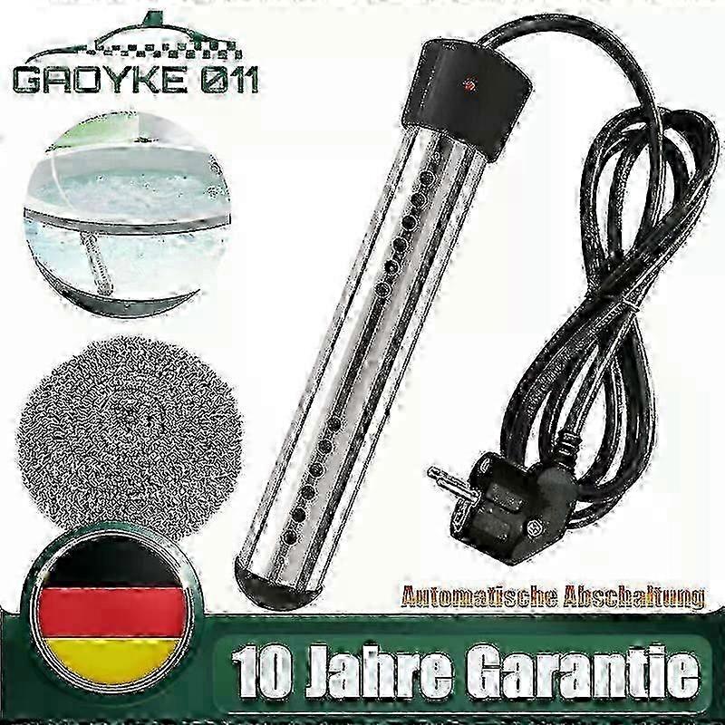 Electric Bath & Pool Heater Set - 3000W Immersion Heating Solution for Efficient Warmth