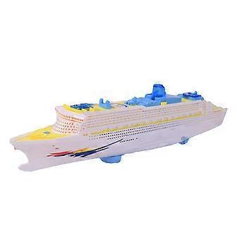 Model Toy Mini Children Music Cruises Boat with Sound and LED Lights