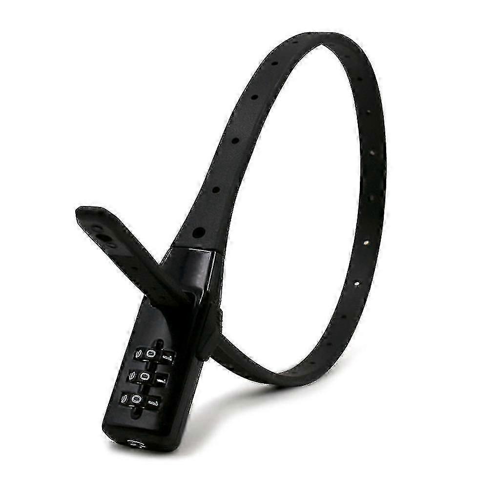 Cable tie multi-purpose combo lock, 3-digit