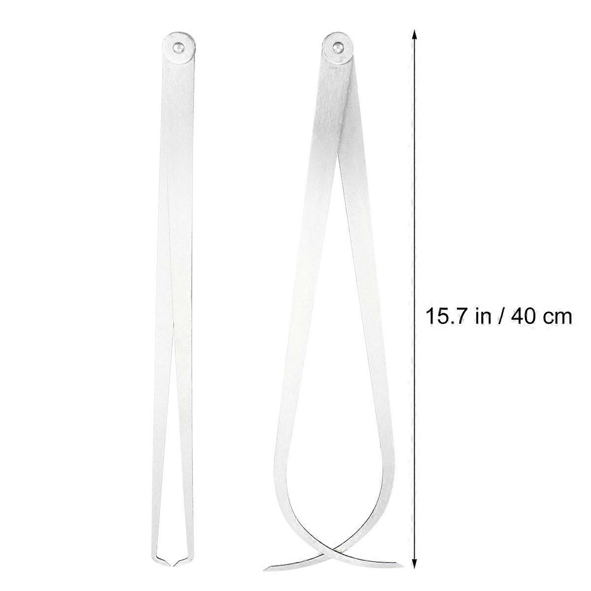 Measuring Caliper Tool for Creative Distance Measuring 2Pcs Silver