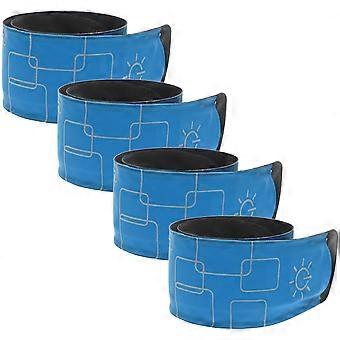 LED Horse Ankle Bands for Running 12Pcs Adjustable Leg Wraps Night Safety