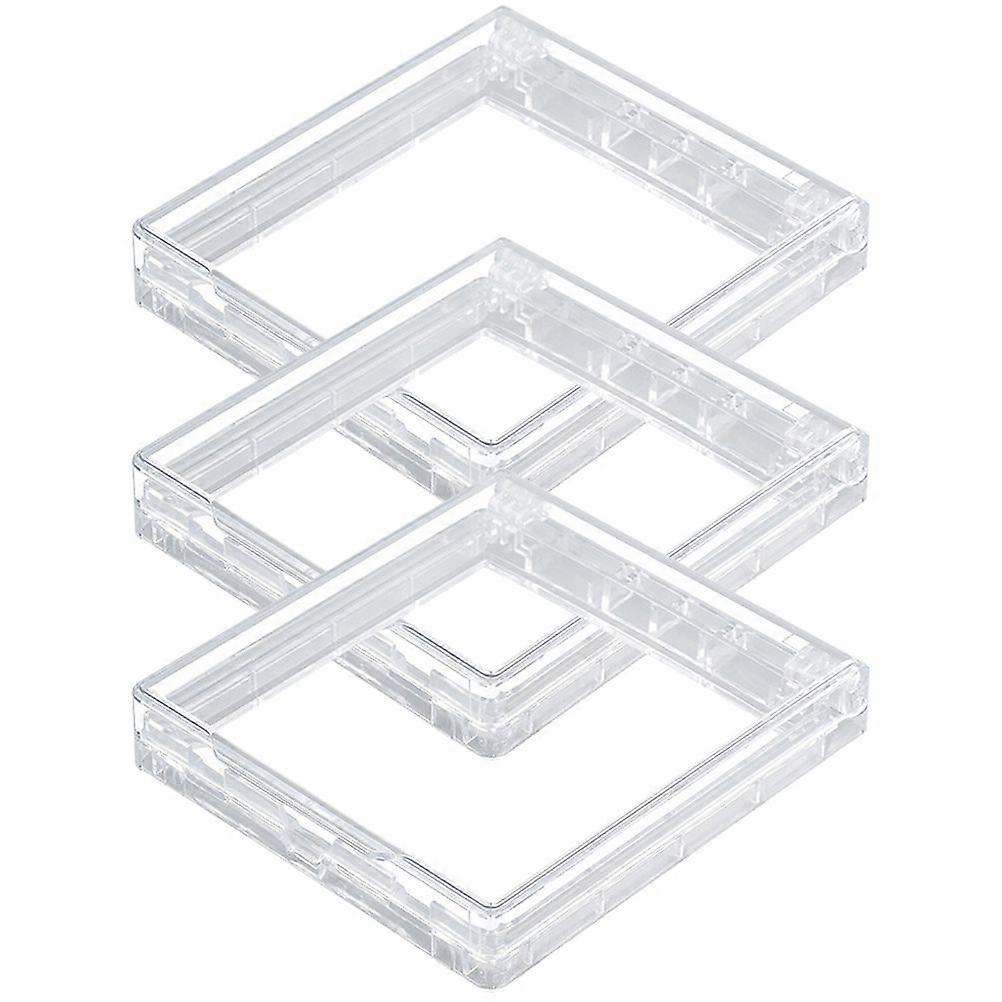 3PCS Waterproof Wall Switch Socket Box Panel 86-Type Switch Box Protectors