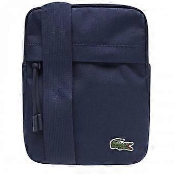 Lacoste vertikal lærredskamerataske