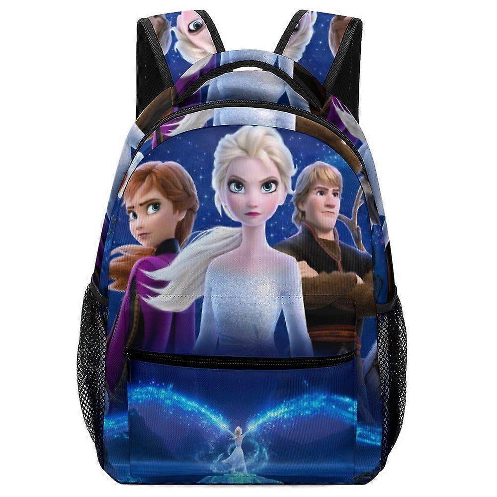LA3185 Frozen Backpacks School Bag Bookbag Casual Daypack Backpacks for Travel Hiking