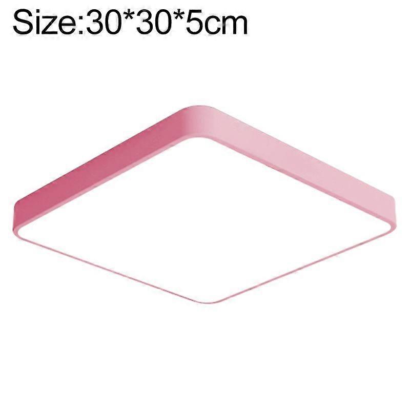 LED Square Ceiling Lamp, White Light, Size: 30cm