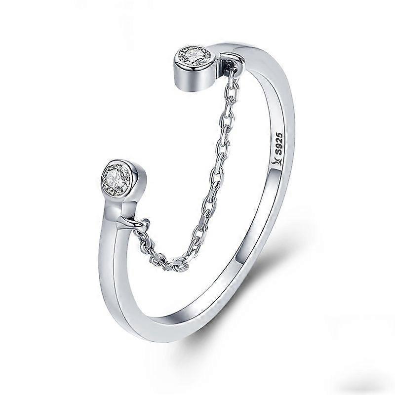 S925 Sterling Silver Ladies Open Ring