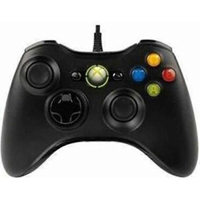 Wired Game Controller - Xbox - Xbox 360 - Black - Vibration - Wired