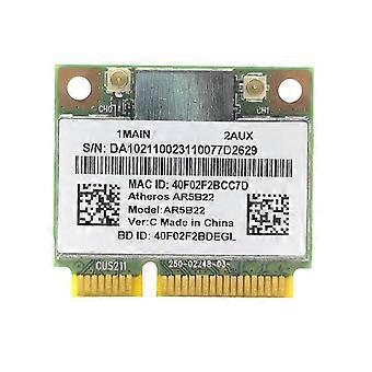 AR5B22 Bluetooth-compatible 4.0 Wireless Network Card Dual Band 802.11A/B/G/N Mini PCI-E Desktop WLAN Card for Computer