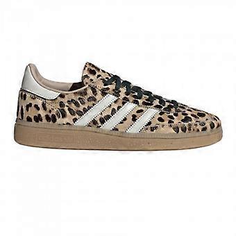 Adidas Damen-Handballschuhe Spezial mit Leopardenmuster aus Leder