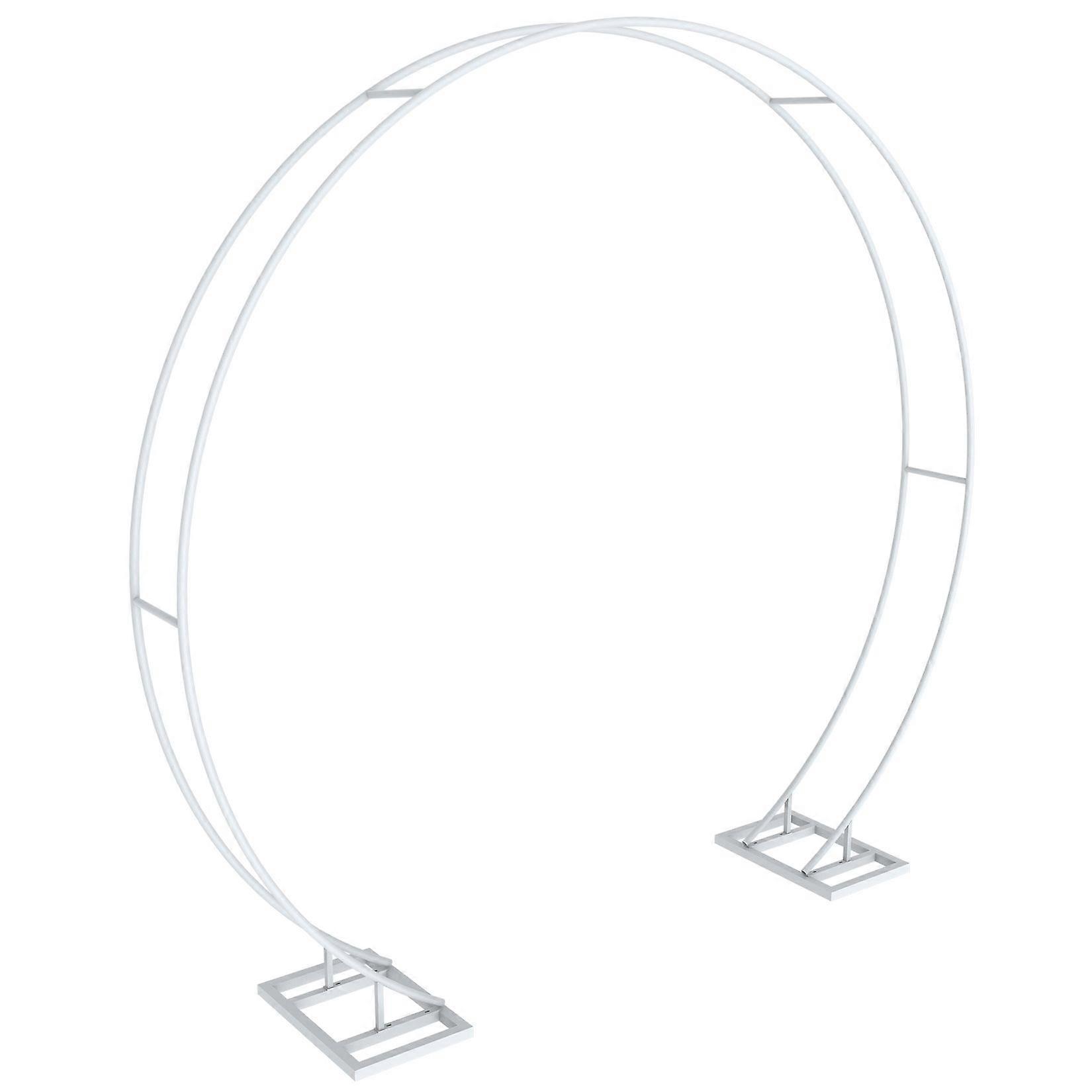 Wedding Backdrop Stand Double Pole Frame Arch Stand Garden Party
