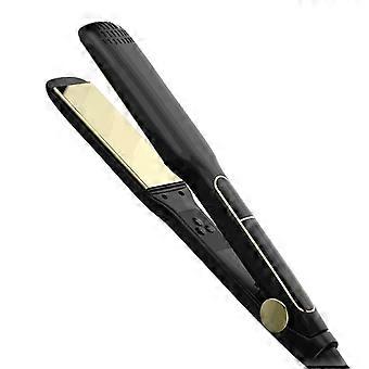 Professionelles Glätteisen mit breiten Titanplatten für dickes, krauses und lockiges Haar – Salon-Styling