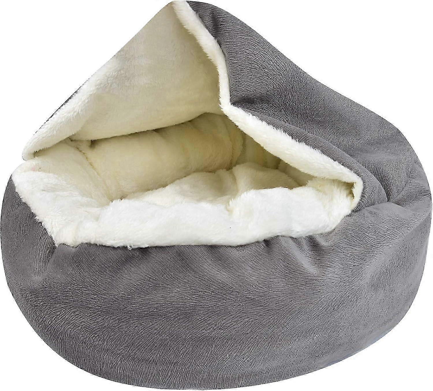 Fluffy Plush Pet Bed | Washable Rectangular Cushion for Small Dogs Cats