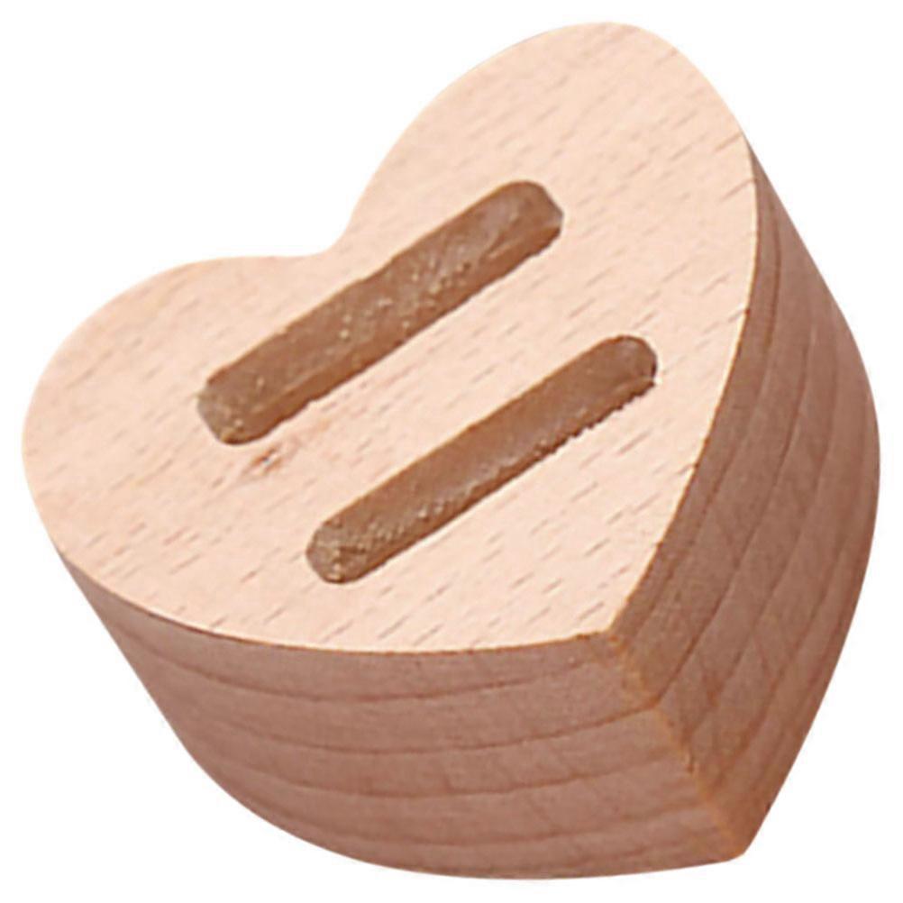 Double Shape Ring Display Stand for Wooden Ring Base