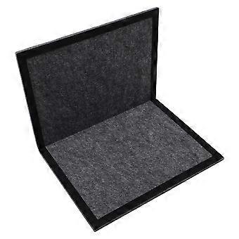 Felt Puzzle Board - Non-Slip Folding Jigsaw Mat with Felt Edging Storage Tray for Home Classroom Diy Assembly Art Project Tabletop Kids Toy