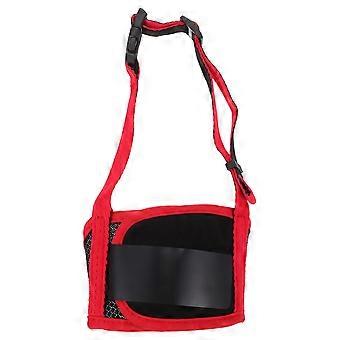 Utendørs Basket Valp Muzzle Dog Mouth Cover Anti Barking Snute Liten hund snute